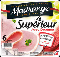 Le supérieur - Jambon cuit avec couenne