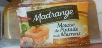 Mousse de Pintade aux Marrons Chutney de Mangues