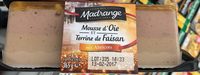 Mousse d'Oie et Terrine de Faisan aux abricots