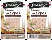 Mousse aux Cèpes et champignons noirs