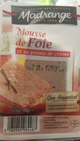 Mousse de foie et sa pointe de crème