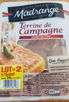 Terrine de campagne dorée au four