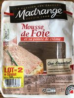 Mousse de foie et sa pointe de crème