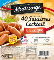 Saucisse cocktail