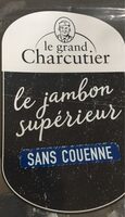 Le jambon superieur sans couenne
