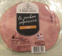 Le jambon supérieur fumé