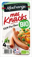 Mes Knacks 100% pur porc BIO