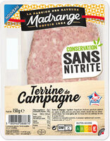Terrine de campagne
Conservation sans nitrite