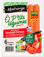 Recettes de saucisses fumées aux légumes du soleil Ô P'tits Légumes
