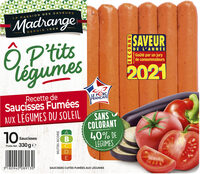 Recette de saucisses fumées aux légumes du soleil Ô p'tits Légumes