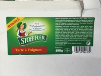 Tarte à l'oignon surgelée
