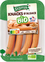 Knacks d’Alsace Bio Stoeffler