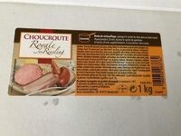 Choucroute royale au resling