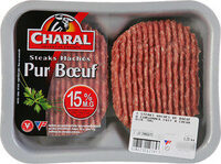 Steak Hache 15%% 2X125G Ls,