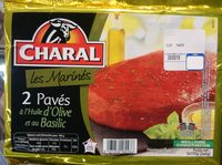 Les Marinés - 2 Pavés à l'huile d'olive et au basilic