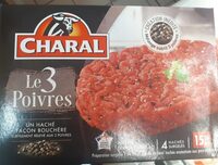 Steack haché 3 poivres