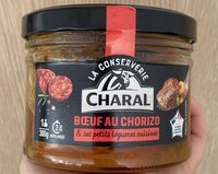 Boeuf au chorizo et ses petits legumes cuisinés