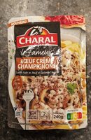 Boeuf crème champignons