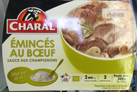 Émincés au bœuf sauce aux champignons