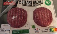 2 steaks hachés 12%