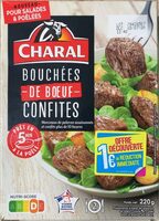 Bouchées de boeuf confites