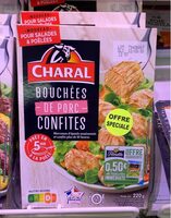 Bouchées de porc confites