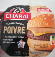 Original burger POIVRE