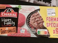 Steak hachés goût grillé x6