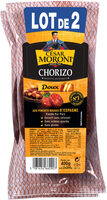 Chorizo Doux Moroni x2, 400g + Cadeau Gratuit
