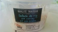 Riz Au Crabe, La Barquette De
