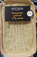 Parmentier gratiné à la morue