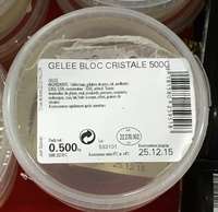 Gelée bloc Cristale