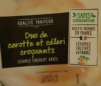 Duo de Carotte et céleri croquants