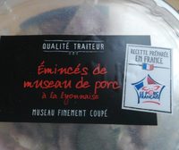Émincés de museau de porc a la lyonnaise