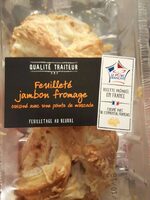 Feuilleté jambon fromage