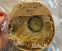 Flan de courgette pomme de terre et lardon