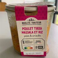 Poulet Tikka Massala et Riz