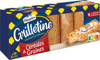 Grilletine Céréales et Graines x18
