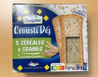 Biscottes 5 céréales & graines