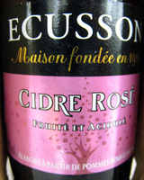 Cidre rosé Ecusson 33 cl