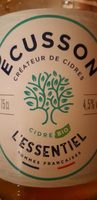 Cidre brut bio