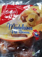 Madeleines pur beurre fourrées au chocolat