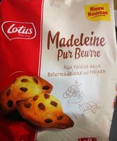 Madeleines pur beurre aux raisins secs