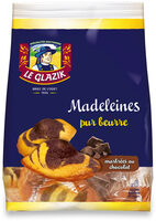 LE GLAZIK Madeleine - Marbrée Chocolat - 224g (8x1p)