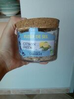 Fleur de sel citron thym