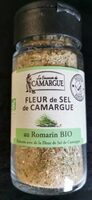Fleur de sel romarin bio saunier camargue