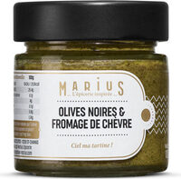 Olive noire fromage de chèvre