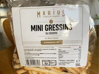 Mini gressins au sésame