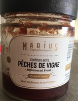 Confiture extra peches de vignes