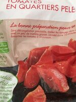 Tomates en quartiers pelees